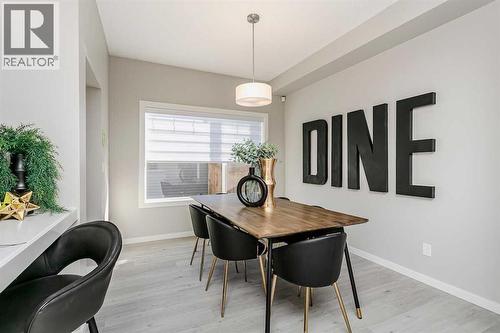 226 Heartwood Parade Se, Calgary, AB - Indoor Photo Showing Dining Room