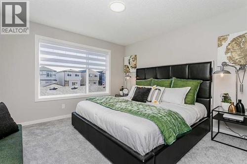 226 Heartwood Parade Se, Calgary, AB - Indoor Photo Showing Bedroom