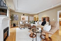 22'x17' Living Room with Doors to Guest Suite - 