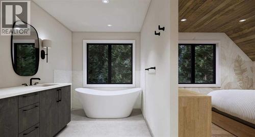 219B Three Sisters Drive, Canmore, AB - Indoor Photo Showing Bathroom