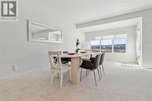 155 Sage Meadows View Nw, Calgary, AB - Indoor Photo Showing Dining Room