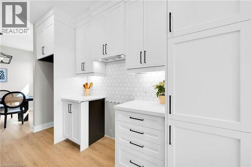 Pictures are from a previous built model home. - 188 Lafayette Boulevard, Jarvis, ON - Indoor Photo Showing Kitchen