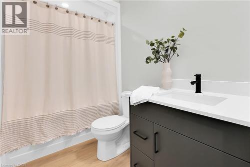Pictures are from a previous built model home. - 188 Lafayette Boulevard, Jarvis, ON - Indoor Photo Showing Bathroom