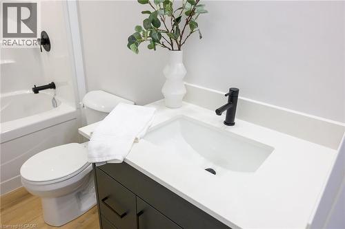 Pictures are from a previous built model home. - 188 Lafayette Boulevard, Jarvis, ON - Indoor Photo Showing Bathroom