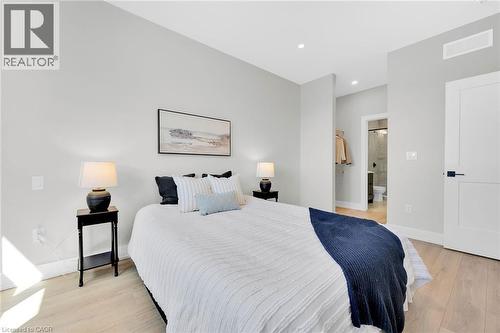 Pictures are from a previous built model home. - 188 Lafayette Boulevard, Jarvis, ON - Indoor Photo Showing Bedroom