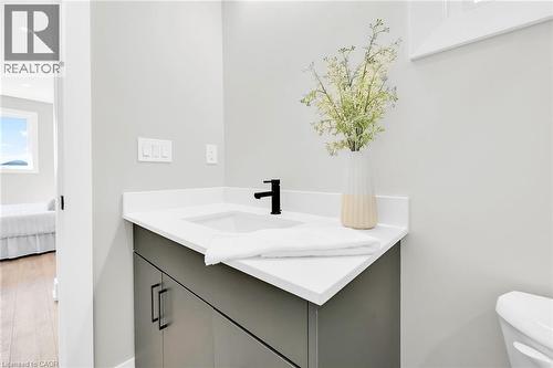 Pictures are from a previous built model home. - 188 Lafayette Boulevard, Jarvis, ON - Indoor Photo Showing Bathroom