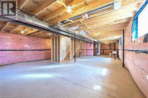 Pictures are from a previous built model home. - 188 Lafayette Boulevard, Jarvis, ON - Indoor Photo Showing Basement