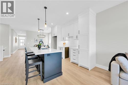 Pictures are from a previous built model home. - 188 Lafayette Boulevard, Jarvis, ON - Indoor Photo Showing Kitchen With Upgraded Kitchen