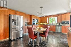 Note the high end stainless appliances. - 