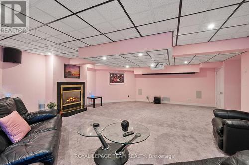 461 Campbells Side Road, Beckwith, ON - Indoor With Fireplace