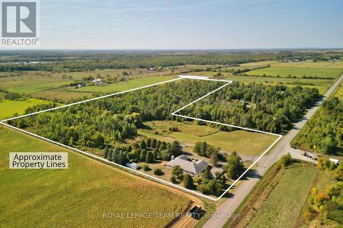 Lot outline of your rural paradise, treed & open. - 461 Campbells Side Road, Beckwith, ON - Outdoor With View