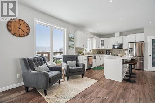 151116 12Th Line, East Garafraxa, ON - Indoor Photo Showing Kitchen With Stainless Steel Kitchen With Upgraded Kitchen