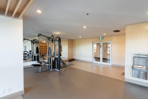 815-2000 Hannington Rd, Langford, BC - Indoor Photo Showing Gym Room