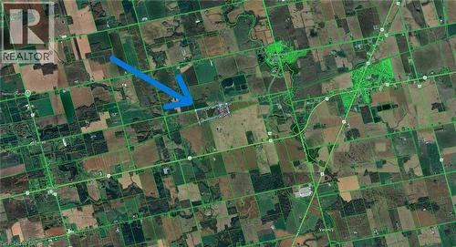 Map / location featuring property boundaries highlighted - 1440 14Th Street E, Simcoe, ON 