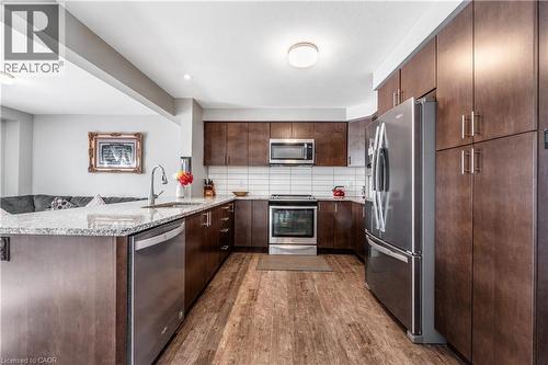 34 Nieson Street, Cambridge, ON - Indoor Photo Showing Kitchen With Stainless Steel Kitchen With Upgraded Kitchen