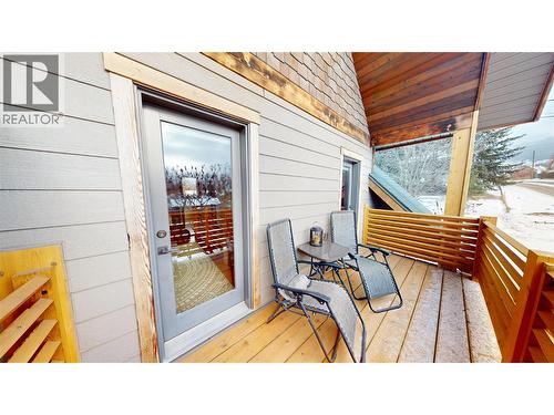 402A 6Th Avenue, Fernie, BC - Outdoor With Deck Patio Veranda With Exterior