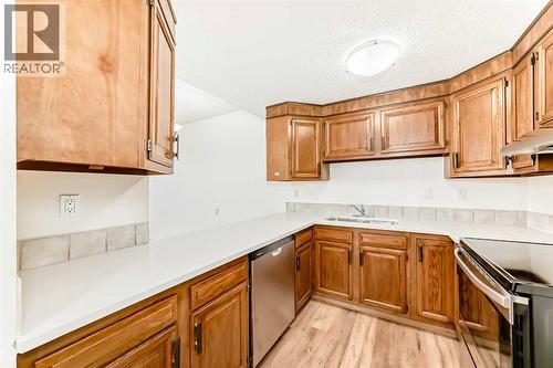 603, 330 15 Avenue Sw, Calgary, AB - Indoor Photo Showing Kitchen With Double Sink
