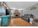 110 Hastings Place, Penticton, BC  - Indoor Photo Showing Living Room With Fireplace 