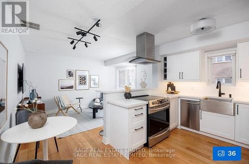144 - 30 Merchant Lane, Toronto, ON - Indoor Photo Showing Kitchen With Upgraded Kitchen