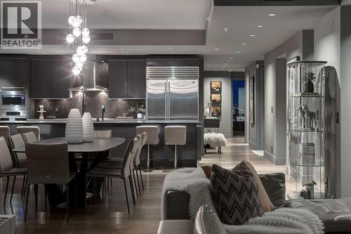 2201, 433 11 Avenue Se, Calgary, AB - Indoor Photo Showing Dining Room