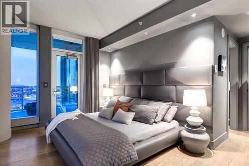 2201, 433 11 Avenue Se, Calgary, AB - Indoor Photo Showing Bedroom