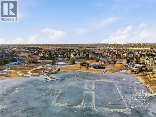 Mahogany Lake, great for picnics, beach time and skating - 2118, 11 Mahogany Row Se, Calgary, AB - Outdoor With View