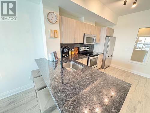 408 - 16 Mcadam Avenue, Toronto, ON - Indoor Photo Showing Kitchen With Stainless Steel Kitchen
