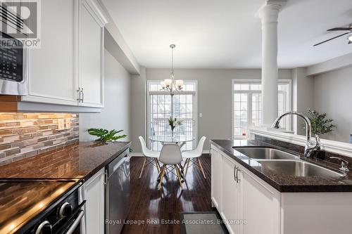 Kitchen - 44 Sutcliff Lane, Halton Hills, ON - Indoor Photo Showing Kitchen With Double Sink