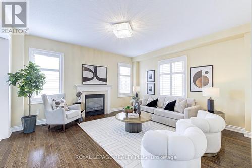 3146 Southwind Road, Mississauga, ON - Indoor Photo Showing Living Room With Fireplace