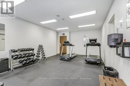 9D - 67 Caroline Street S, Hamilton, ON - Indoor Photo Showing Gym Room