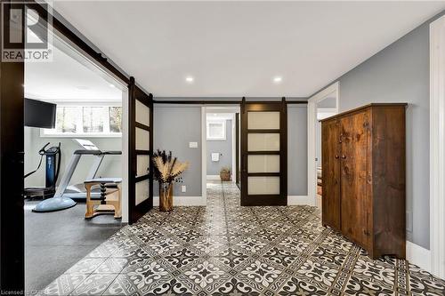 44 Pioneer Ridge Drive, Kitchener, ON - Indoor Photo Showing Gym Room