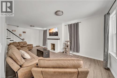 73 Hope Street E, Tavistock, ON - Indoor Photo Showing Living Room With Fireplace