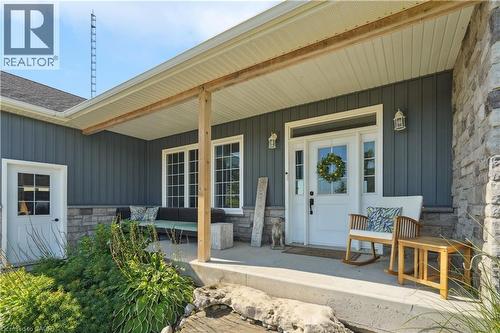 151116 12Th Line, East Garafraxa, ON - Outdoor With Deck Patio Veranda With Exterior