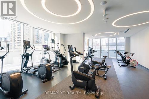 1802 - 100 Dalhousie Street, Toronto, ON - Indoor Photo Showing Gym Room