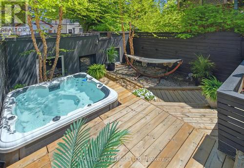 143 Parkmount Road, Toronto, ON - Outdoor With Above Ground Pool With Deck Patio Veranda