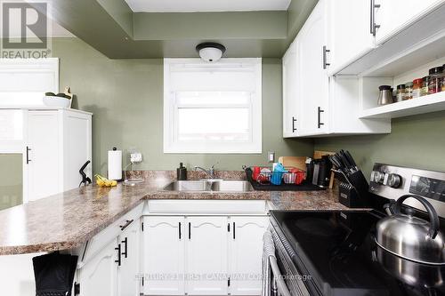1227 Victoria Drive, London East (East C), ON - Indoor Photo Showing Kitchen With Double Sink