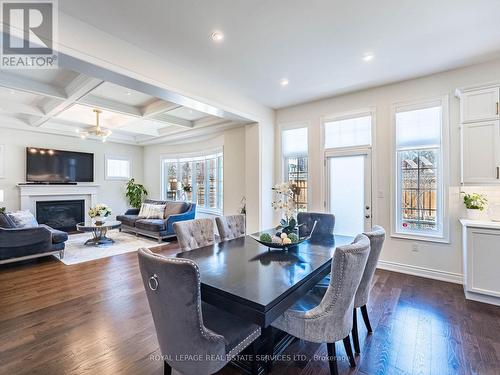 23 Grace Lake Court, Vaughan, ON - Indoor With Fireplace