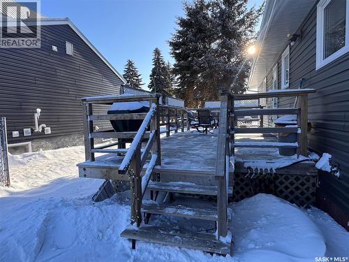 415 3Rd Avenue W, Biggar, SK - Outdoor With Deck Patio Veranda