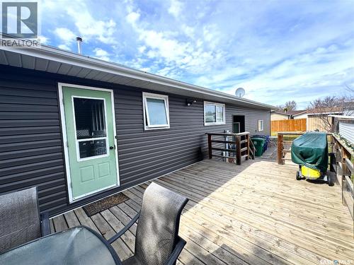 415 3Rd Avenue W, Biggar, SK - Outdoor With Deck Patio Veranda With Exterior