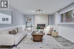 Bright in-law suite living space with excellent flexibility for income or extended family. - 