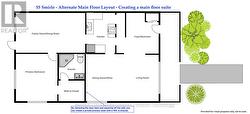 Alternate Floor Plan - Main Floor - 