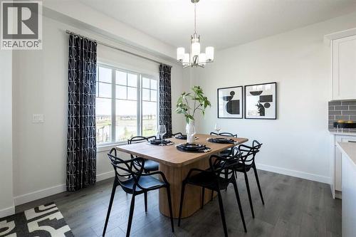 432 Ranch Gate, Strathmore, AB - Indoor Photo Showing Dining Room