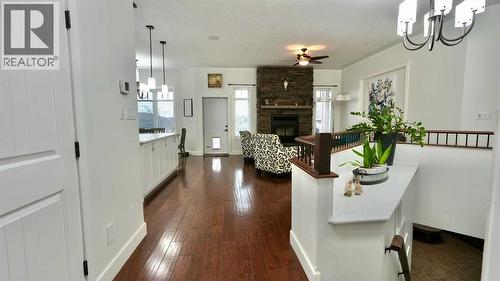 8245 102 Avenue, Peace River, AB - Indoor With Fireplace