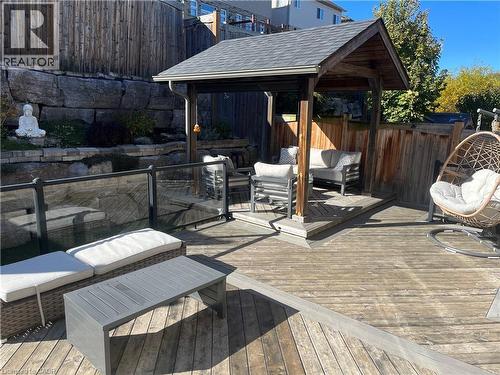 502 Woodbine Avenue, Kitchener, ON - Outdoor With Deck Patio Veranda