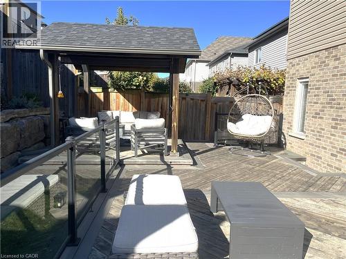 502 Woodbine Avenue, Kitchener, ON - Outdoor With Deck Patio Veranda With Exterior