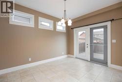 Dining room with entrance to back deck - 