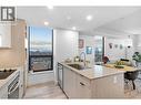 1488 Bertram Street Unit# 1005, Kelowna, BC  - Indoor Photo Showing Kitchen With Upgraded Kitchen 