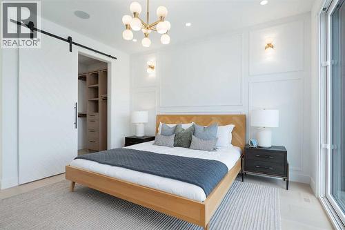 1807 Broadview Road Nw, Calgary, AB - Indoor Photo Showing Bedroom