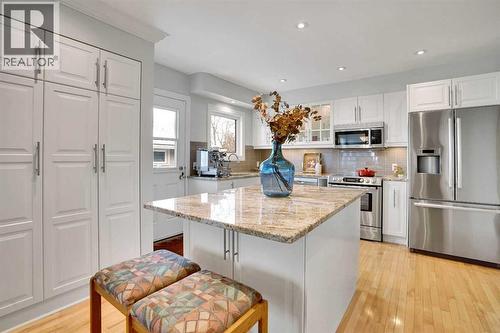 1317 9 Street Nw, Calgary, AB - Indoor Photo Showing Kitchen With Upgraded Kitchen