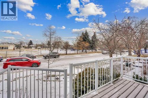 1317 9 Street Nw, Calgary, AB - Outdoor With Deck Patio Veranda With View